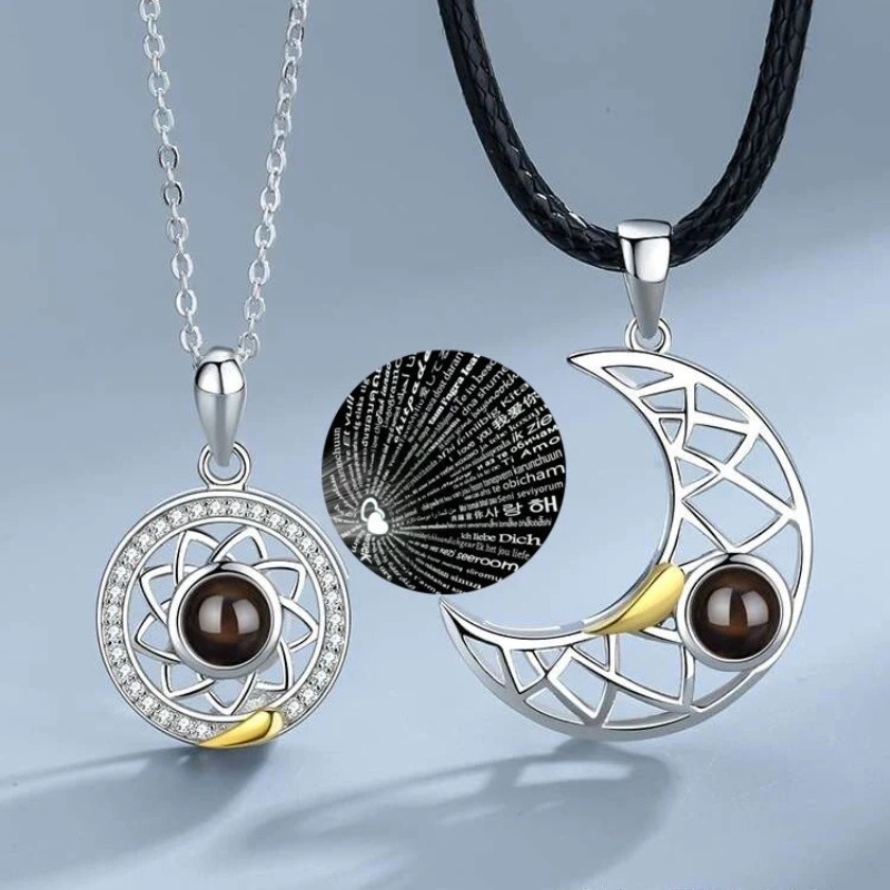 Magnetic Couple Matching Necklaces - 1 Pair Magnetic Couple Matching Necklace