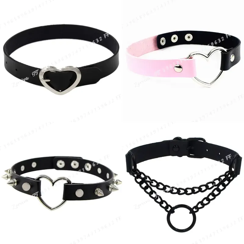 Harajuku Punk Rock Gothic Chok - огляд і ціна Goth Punk Spike Choker