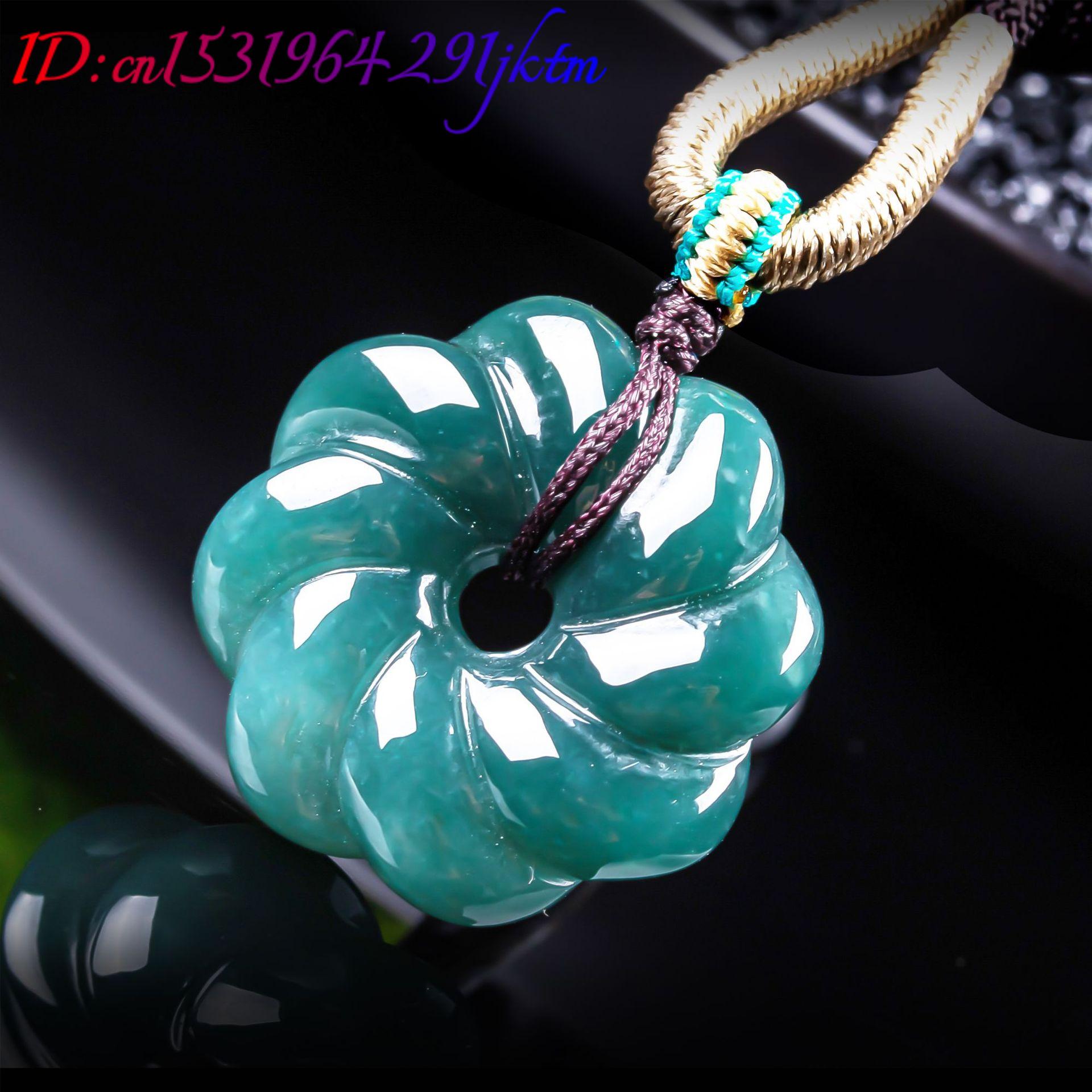 Natural Burmese Jadeite Flower - огляд і ціна Necklaces