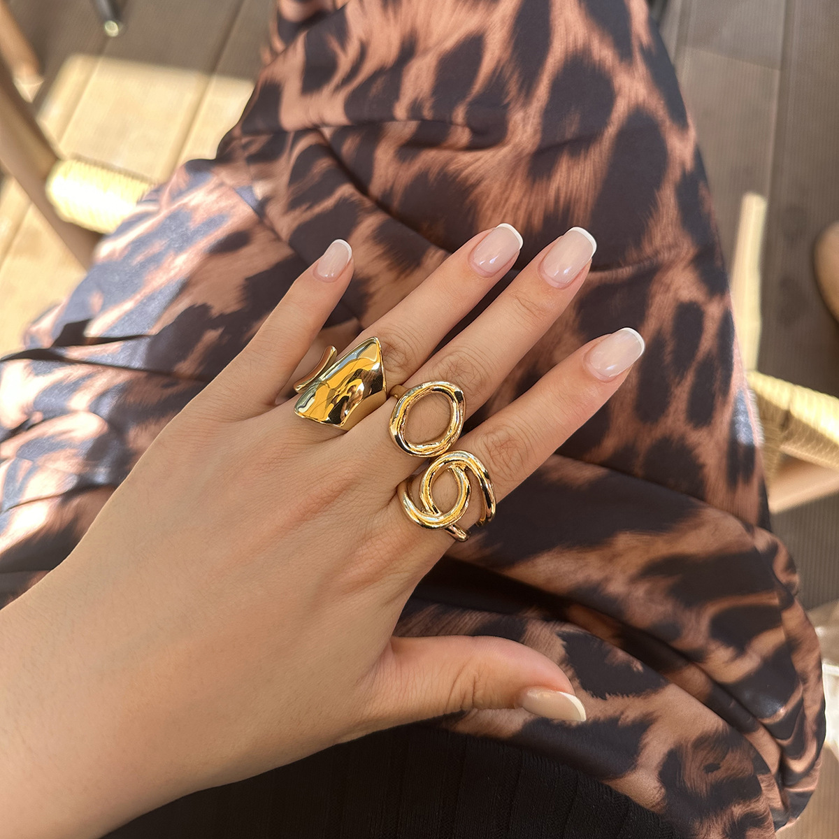 DIEZI 3pcs/set New Punk Fashio - огляд і ціна Vintage Punk Knuckle Rings Set
