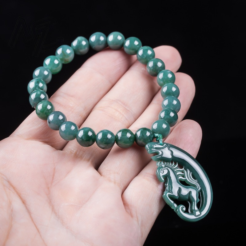 Natural Jadeite Blue Water Zod - огляд і ціна Bracelets