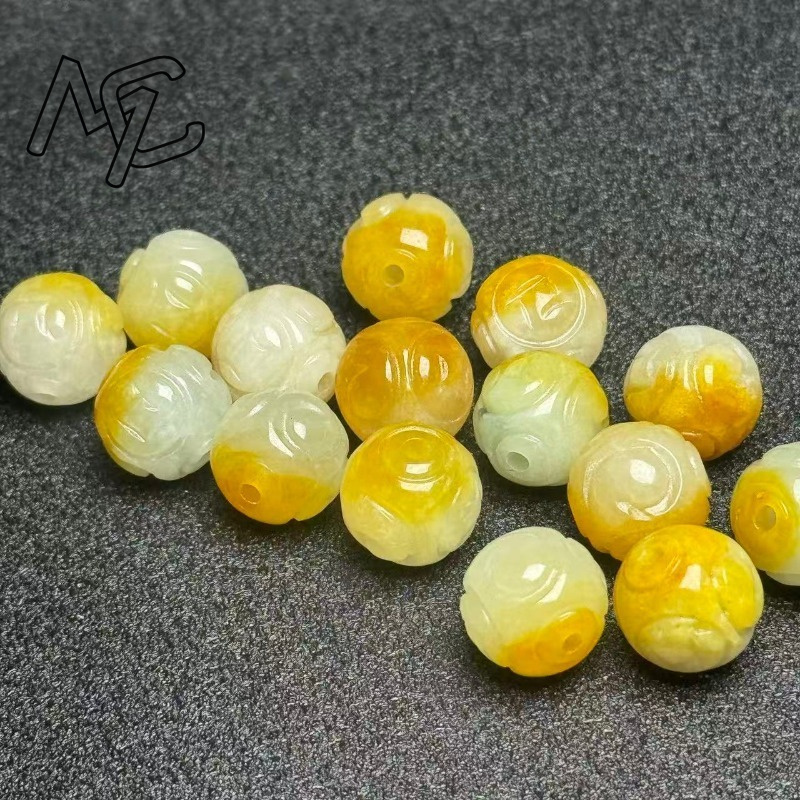 5pcs Natural Yellow Emerald Ja - огляд і ціна Bracelets