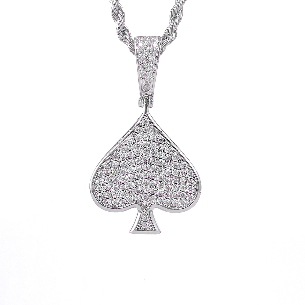 ESKEEm Iced Out VVS Moissanite - огляд і ціна 925 Sterling Silver Chain Necklace Men