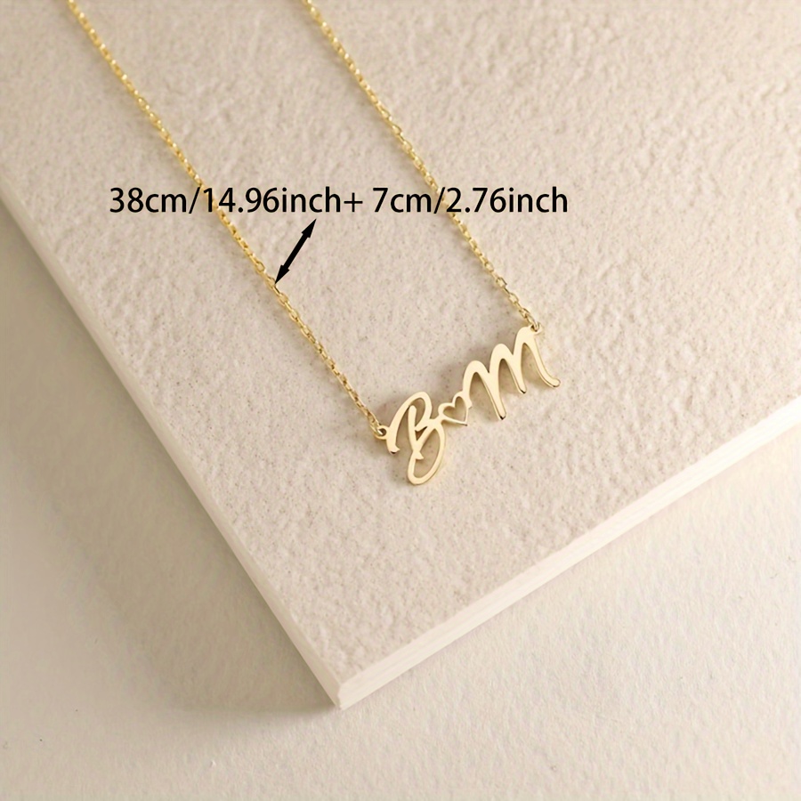 Custom Name Necklaces for Wome - огляд і ціна Custom Name Necklace Stainless Steel