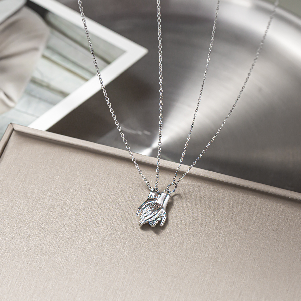 2Pcs/Set Couple Matching Neckl - огляд і ціна Magnetic Couple Matching Necklaces