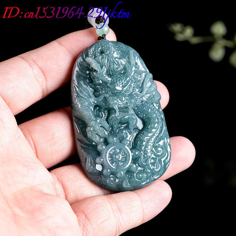 Burmese Jadeite Dragon Pendant - огляд і ціна Necklaces
