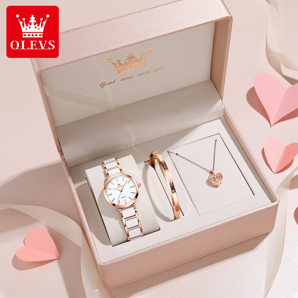 OLEVS Women Watch 5877 Luxury  - огляд і ціна Watch Accessories
