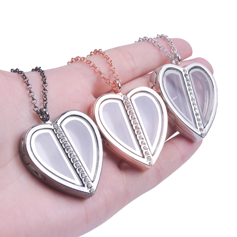 Magnet Heart Locket Necklace F - огляд і ціна Heart Locket Necklace Photo