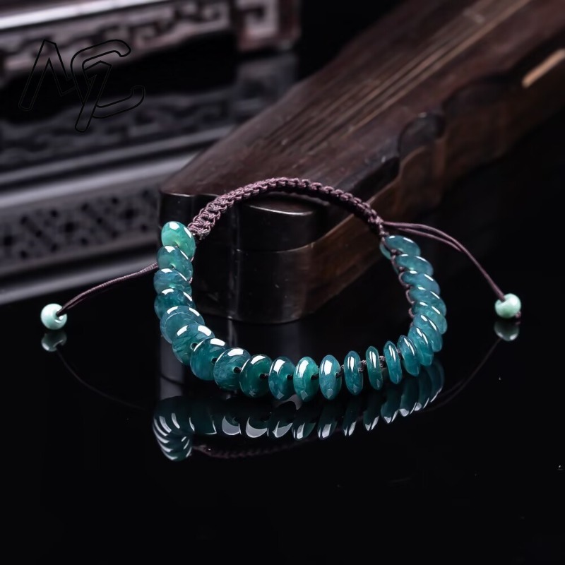 Natural Real Emerald Blue Wate - огляд і ціна Necklaces