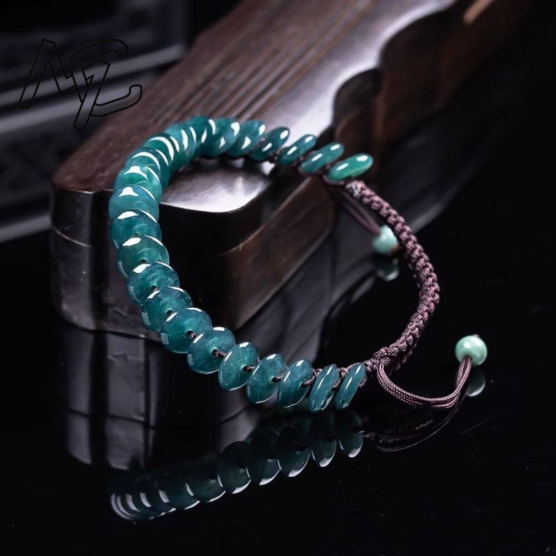 Natural Real Emerald Blue Wate - огляд і ціна Necklaces