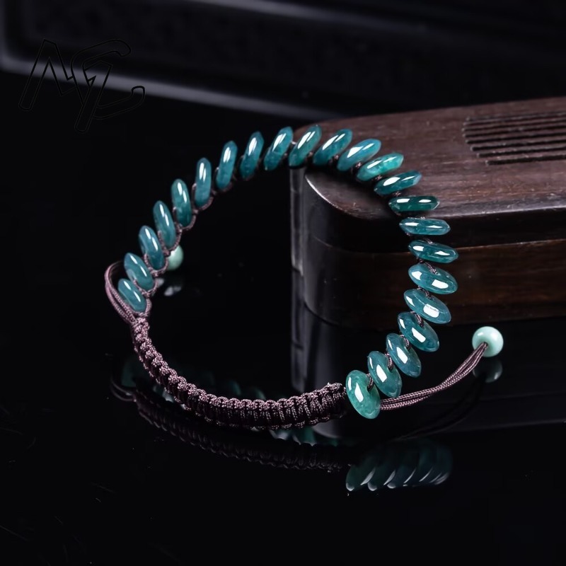 Natural Real Emerald Blue Wate - огляд і ціна Necklaces