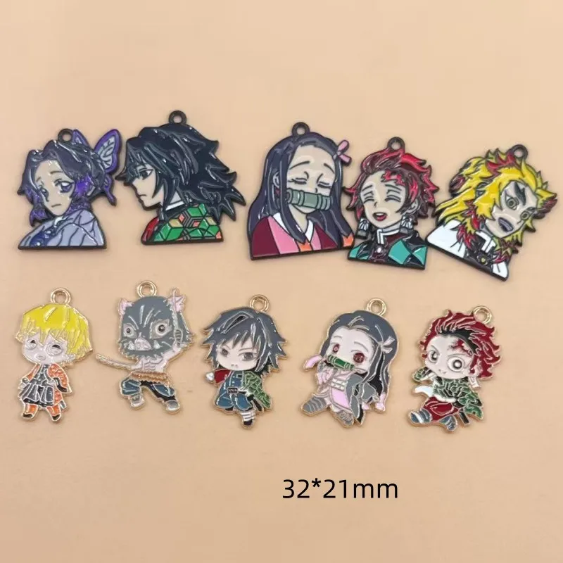 Demon Slayer DIY Accessories A - огляд і ціна Anime Pendant Necklace
