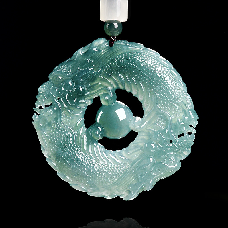 Natural Real Emerald Blue Wate - огляд і ціна Necklaces