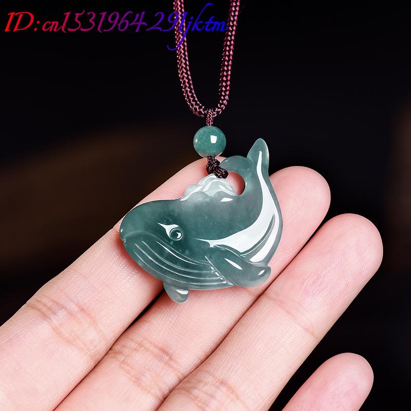 Natural Burmese Jadeite Whale  - огляд і ціна Necklaces