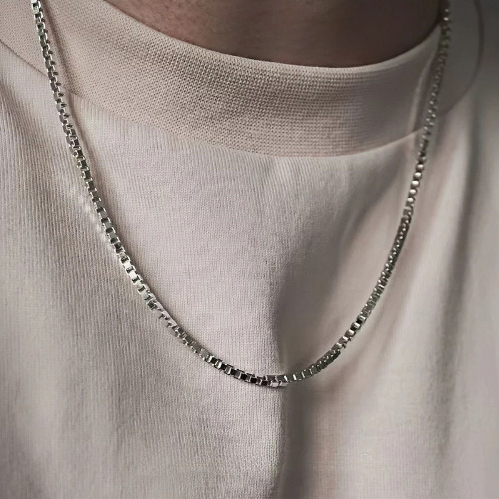 3MM 316L Stainless Steel Box C - огляд і ціна Cuban Link Chain 12Mm
