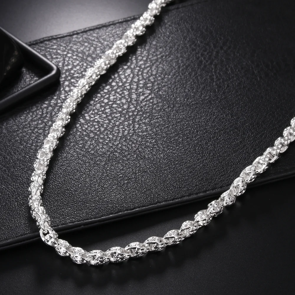 Hot charms 925 Sterling Silver - огляд і ціна 925 Sterling Silver Chain Necklace Men