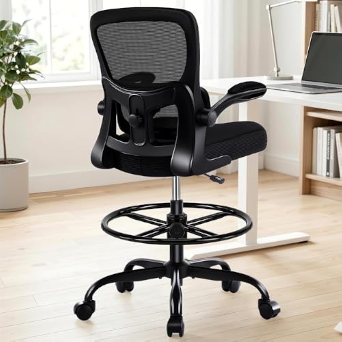 Ergonomic Drafting Chair with  - огляд і ціна Rings