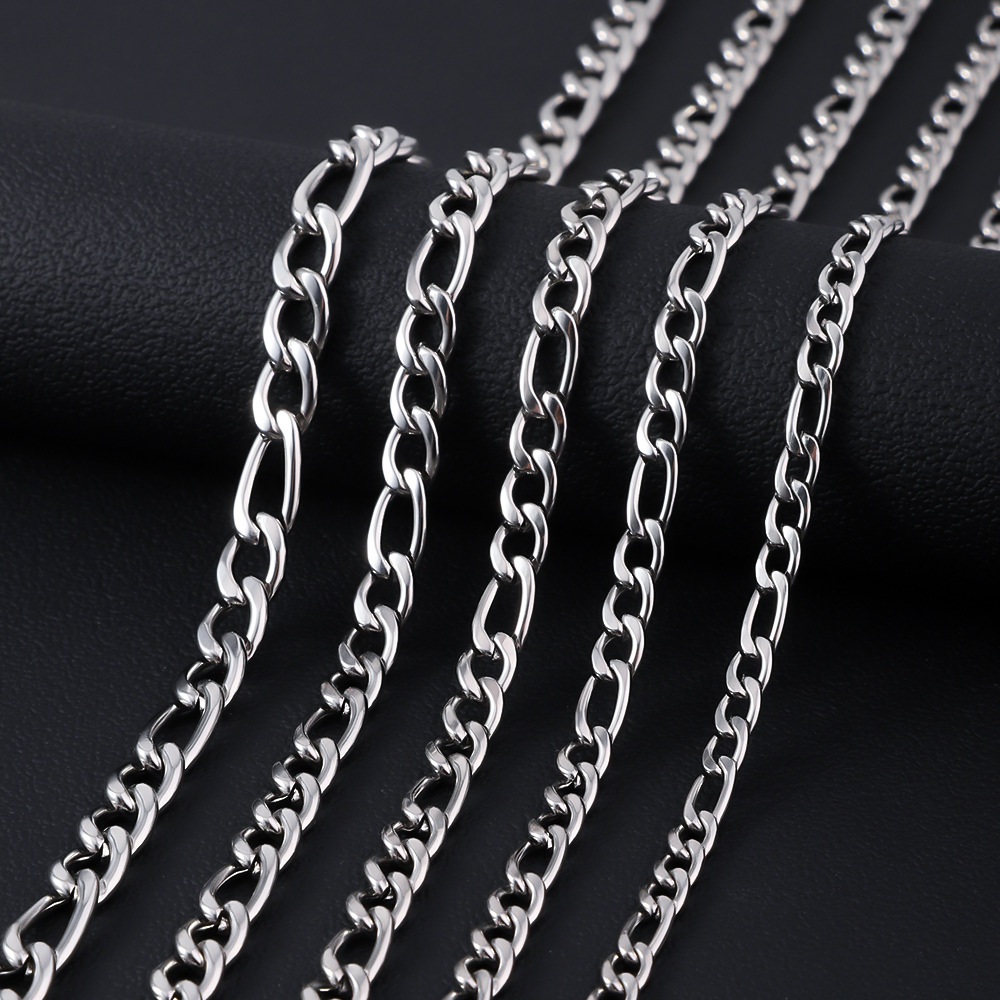 HNSP 316L Stainless Steel Figa - огляд і ціна Cuban Link Chain 12Mm