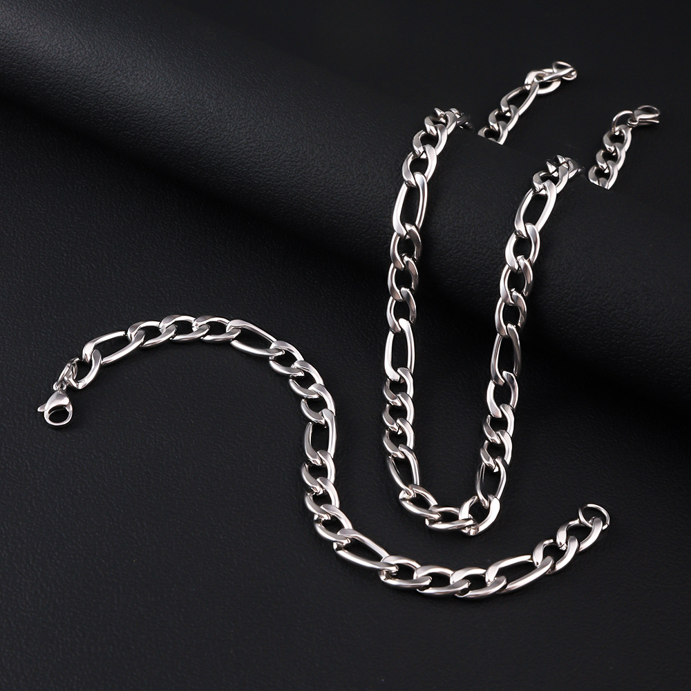 HNSP 316L Stainless Steel Figa - огляд і ціна Cuban Link Chain 12Mm