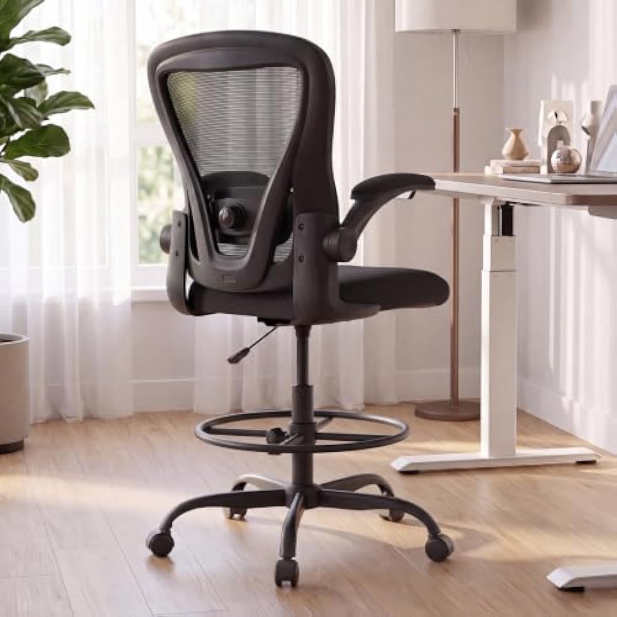 Ergonomic Tall Drafting Seat w - огляд і ціна Rings
