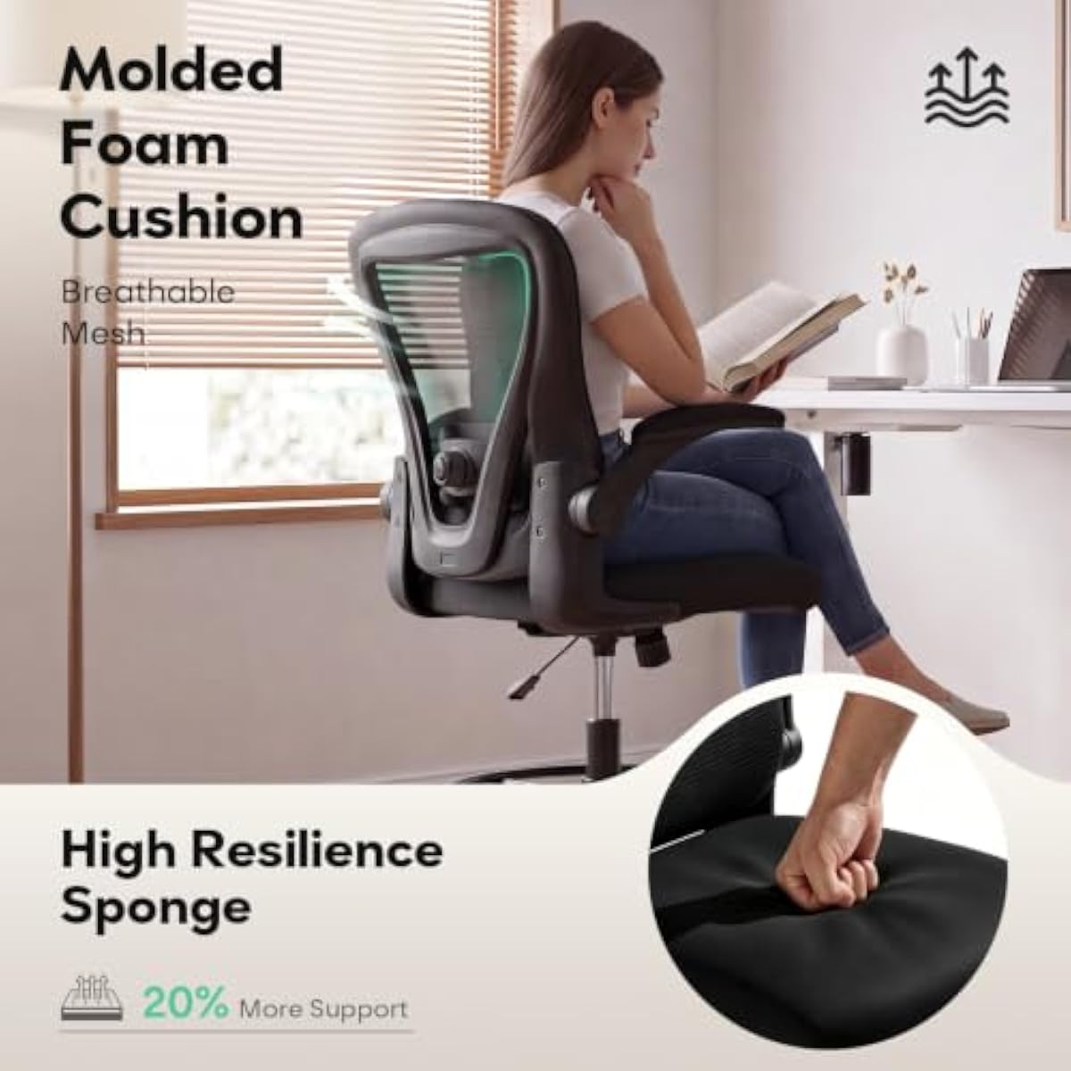Ergonomic Tall Drafting Seat w - огляд і ціна Rings
