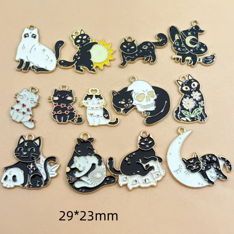 10pcs Original Alloy Enamel Bl - огляд і ціна Earrings