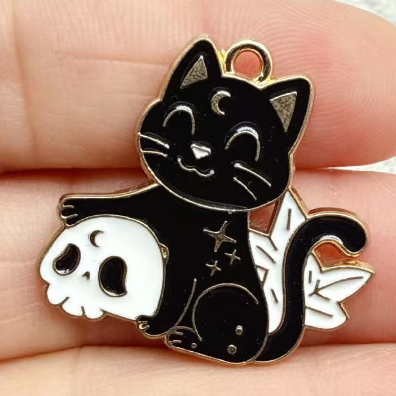 10pcs Original Alloy Enamel Bl - огляд і ціна Earrings
