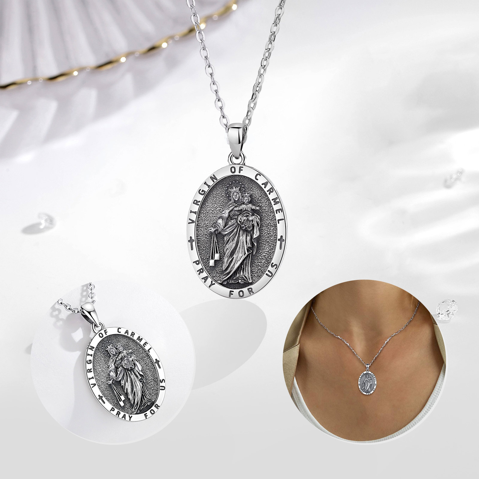 Eudora 925 Sterling Silver Vir - огляд і ціна 925 Sterling Silver Chain Necklace Men