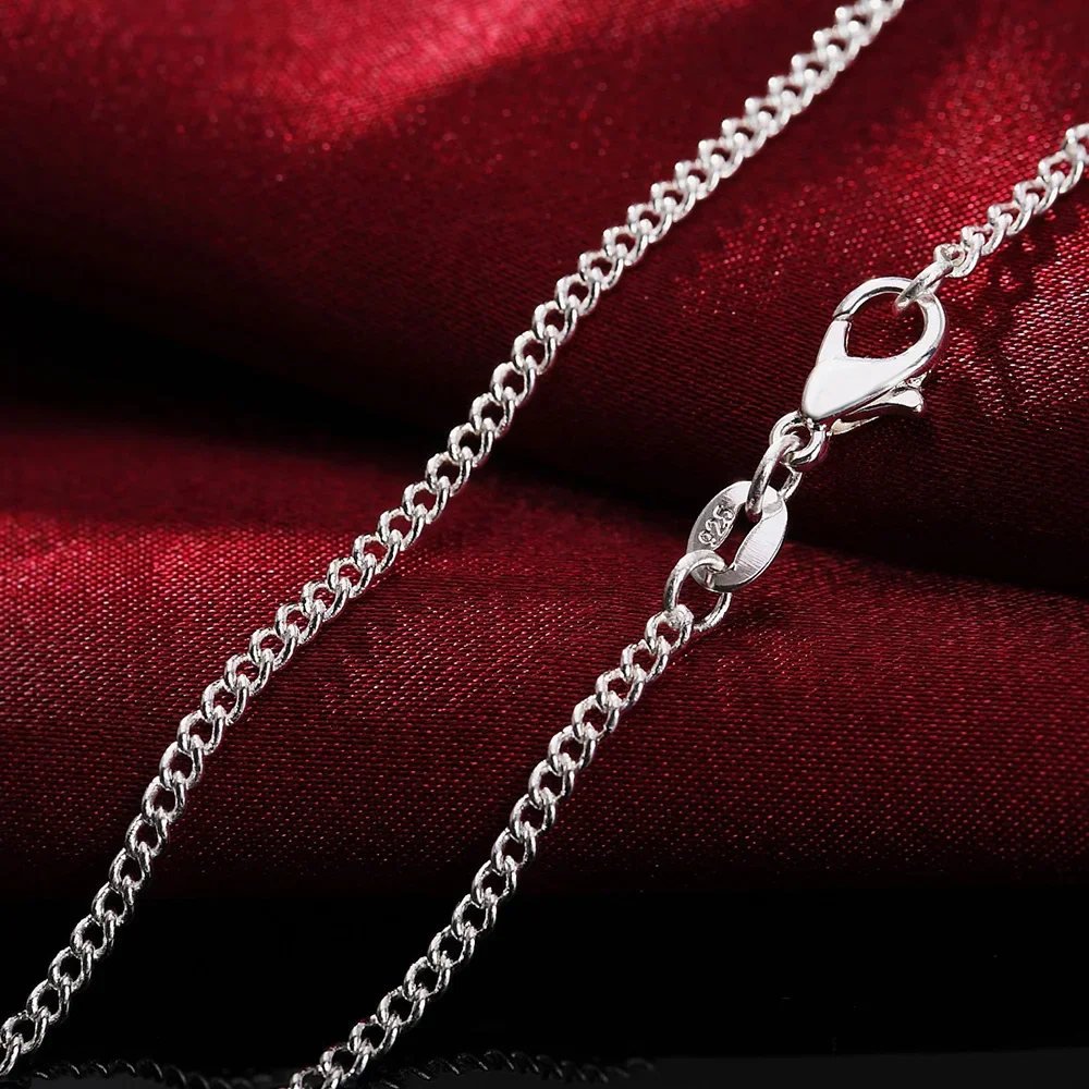 40-75cm 925 Sterling Silver Cl - огляд і ціна 925 Sterling Silver Chain Necklace Men