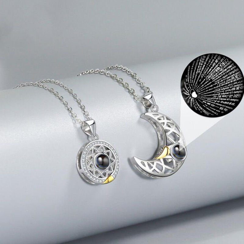 2PCS/Set Couple Matching Neckl - огляд і ціна Magnetic Couple Matching Necklaces