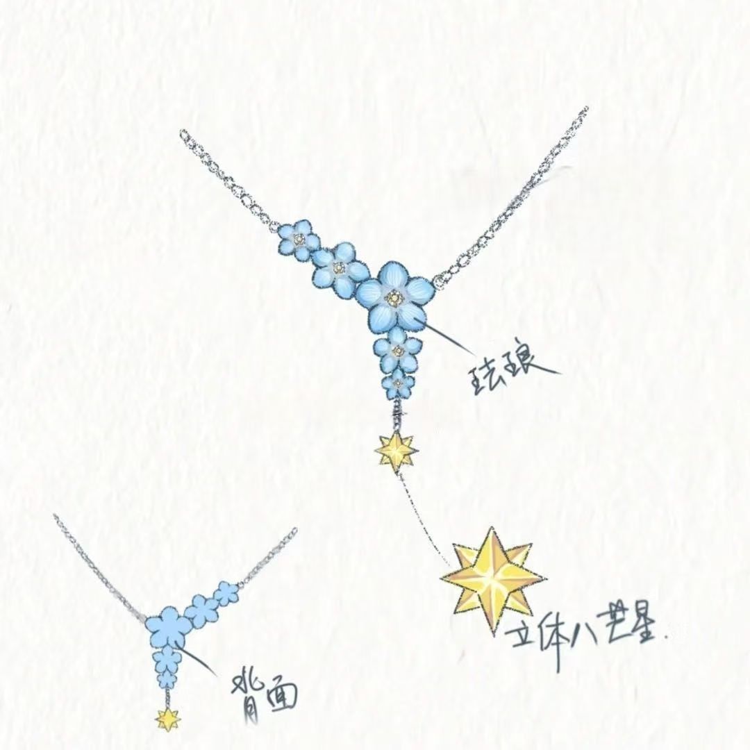 Love and Deepspace Xavier Pend - огляд і ціна Anime Pendant Necklace