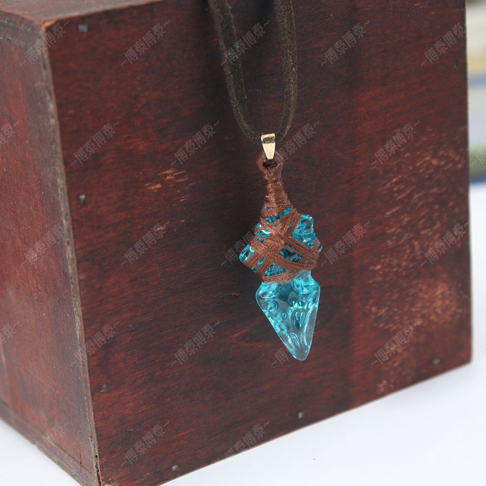 FF14 game cosplay props, blue  - огляд і ціна Anime Pendant Necklace