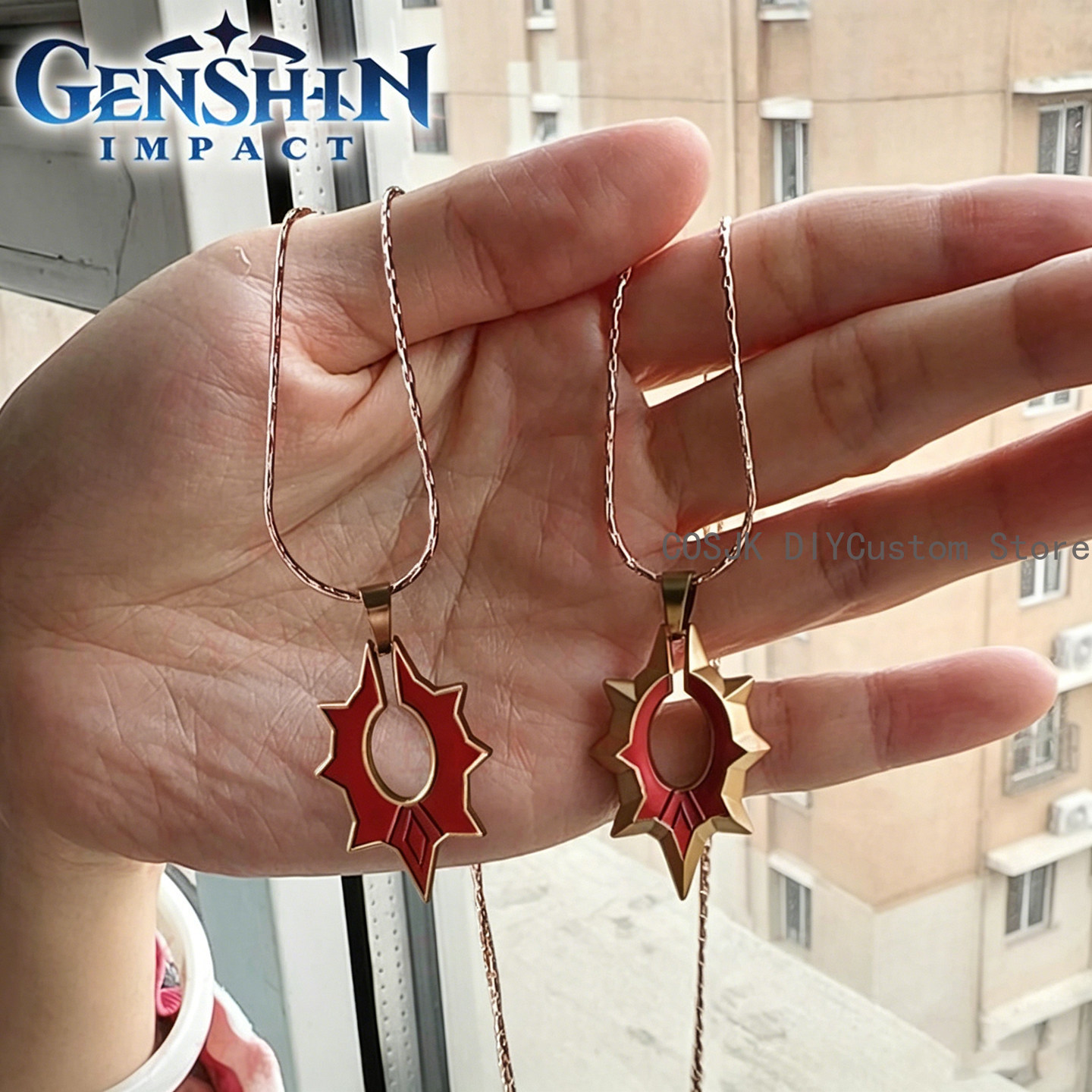 Game Genshin Impact Mavuika Ch - огляд і ціна Anime Pendant Necklace