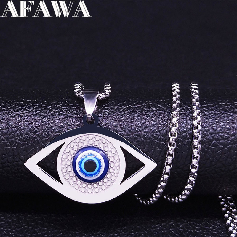 Islam Hamsa Evil Blue Eye Neck - огляд і ціна Necklaces