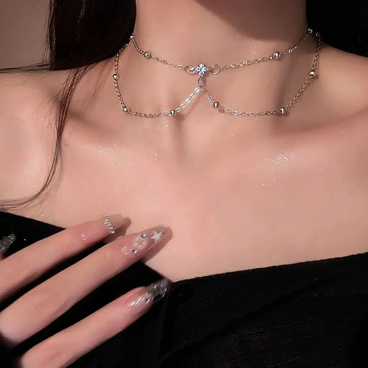 Sexy Aesthetic Multi-layer Spa - огляд і ціна Layered Pendant Necklace Aesthetic
