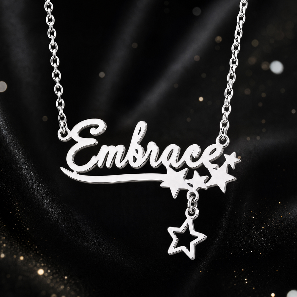 Custom Butterfly Name Necklace - огляд і ціна Custom Name Necklace Stainless Steel